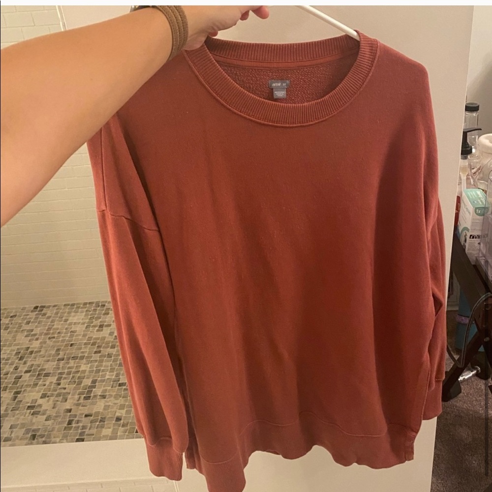 Rust aerie sweatshirt